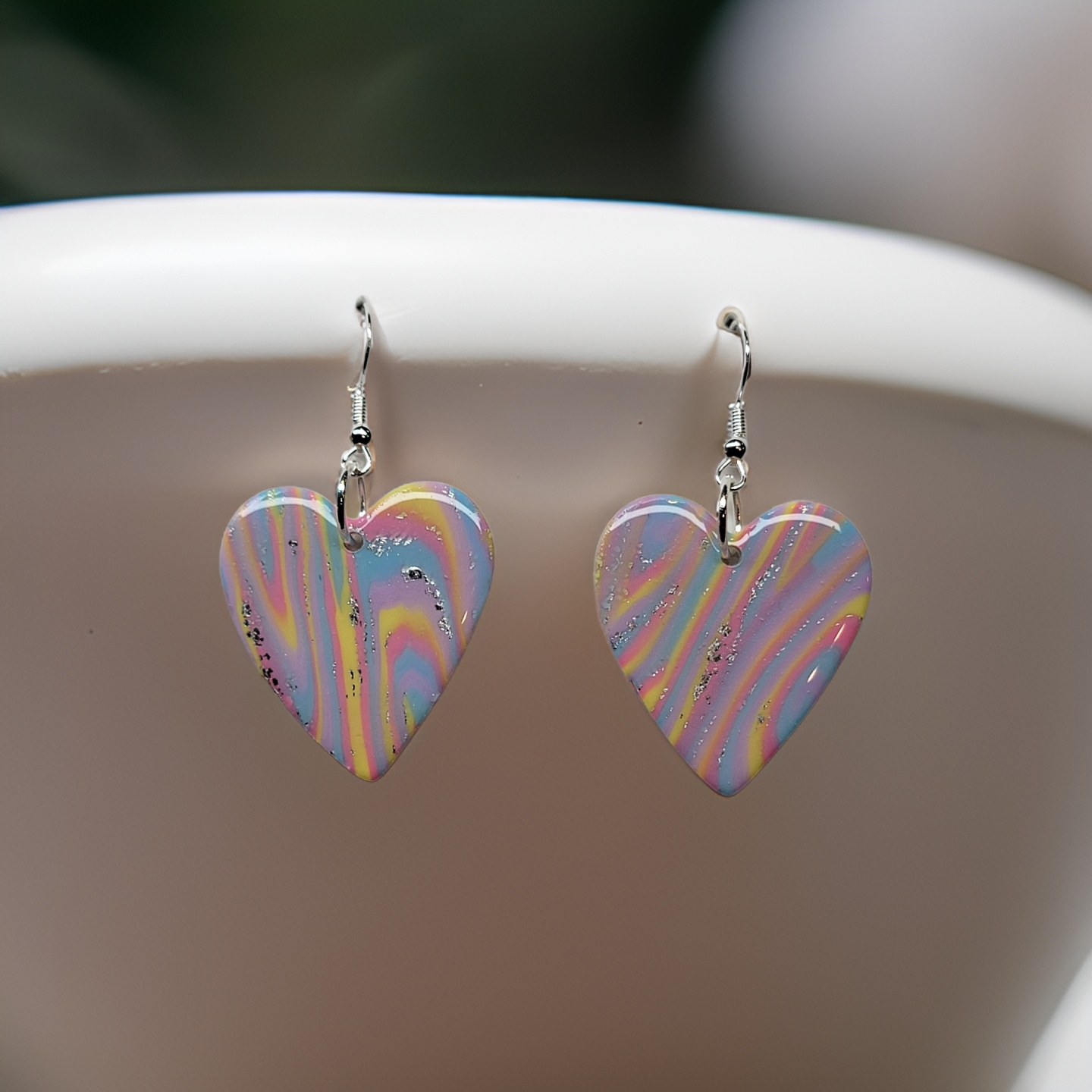 Pastel Heart w/silver