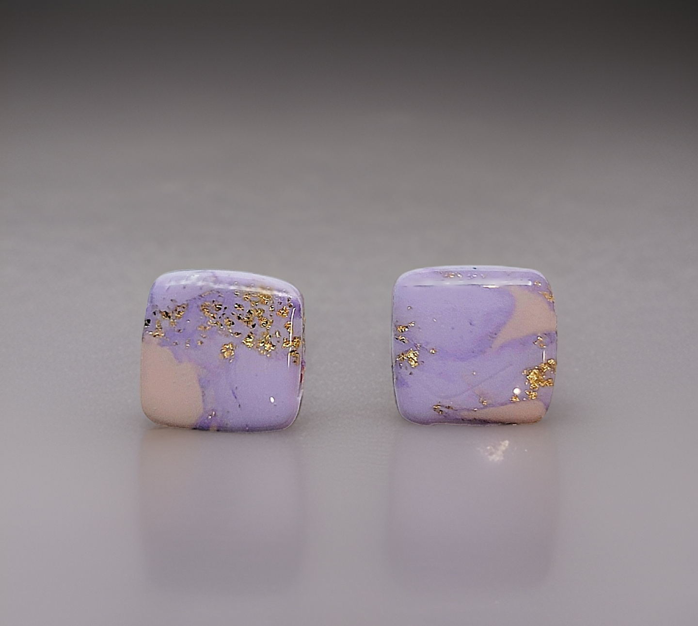 Pastel Purple & Pink Studs