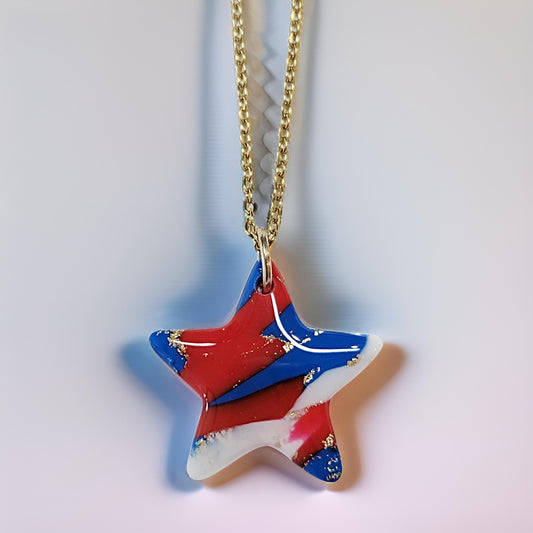 Red, White, & Blue Necklace